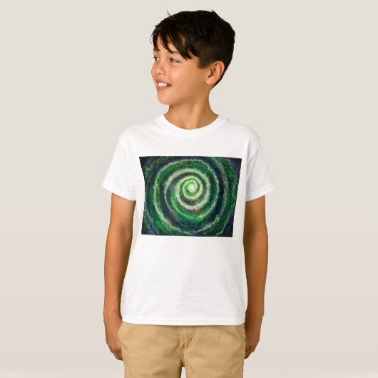 Spiral Galaxy Kid's tagless T - Shirt (Vorne ganz)