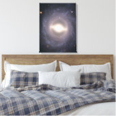 Spiral Galaxy Ngc 1015. Leinwanddruck (Insitu (Schlafzimmer))