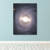 Spiral Galaxy Ngc 1015. Leinwanddruck (Insitu (Holzboden))