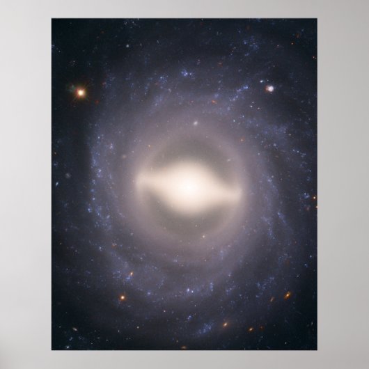 Spiral Galaxy Ngc 1015. Poster (Vorne)