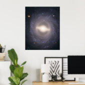 Spiral Galaxy Ngc 1015. Poster (Heimbüro)