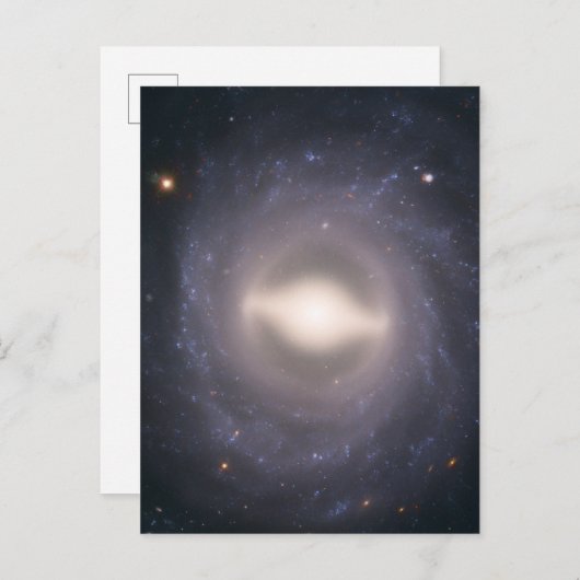 Spiral Galaxy Ngc 1015. Postkarte (Vorne/Hinten)