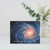 Spiral Galaxy NGC 1232 - Unser atemberaubendes Uni Postkarte (Stehend Vorderseite)