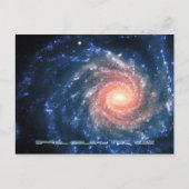 Spiral Galaxy NGC 1232 - Unser atemberaubendes Uni Postkarte (Vorderseite)