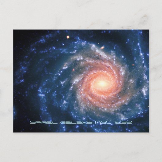Spiral Galaxy NGC 1232 - Unser atemberaubendes Uni Postkarte (Vorderseite)