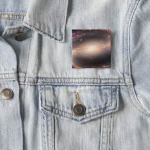 Spiral Galaxy Ngc 1300. Button