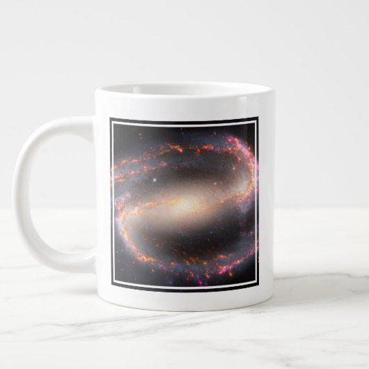 Spiral Galaxy Ngc 1300. Jumbo-Tasse (Links)