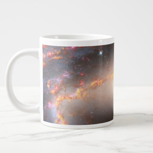 Spiral Galaxy Ngc 1300. Jumbo-Tasse (Links)