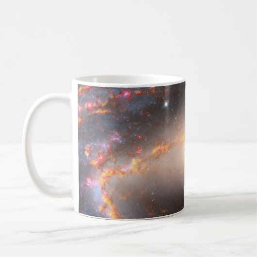 Spiral Galaxy Ngc 1300. Kaffeetasse (Links)