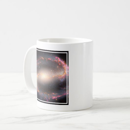 Spiral Galaxy Ngc 1300. Kaffeetasse (Vorderseite Links)