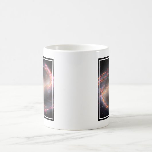 Spiral Galaxy Ngc 1300. Kaffeetasse (Mittel)