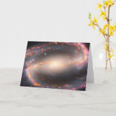 Spiral Galaxy Ngc 1300. Karte (Gelbe Blume)