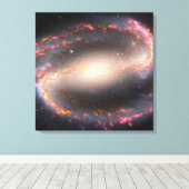Spiral Galaxy Ngc 1300. Leinwanddruck (Insitu (Holzboden))
