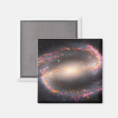 Spiral Galaxy Ngc 1300. Magnet (Vorderseite/Rückseite)