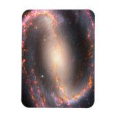 Spiral Galaxy Ngc 1300. Magnet (Vertikal)