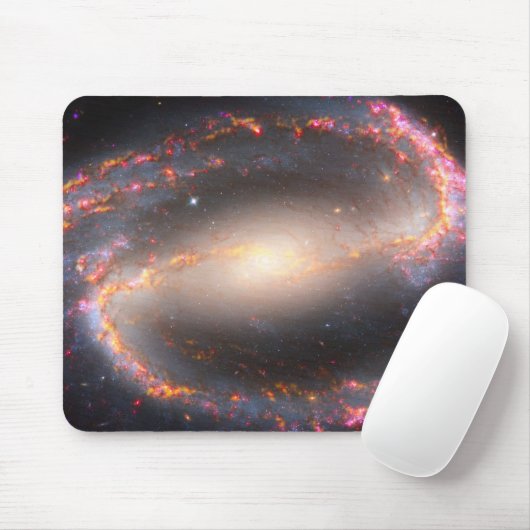 Spiral Galaxy Ngc 1300. Mousepad (Mit Mouse)