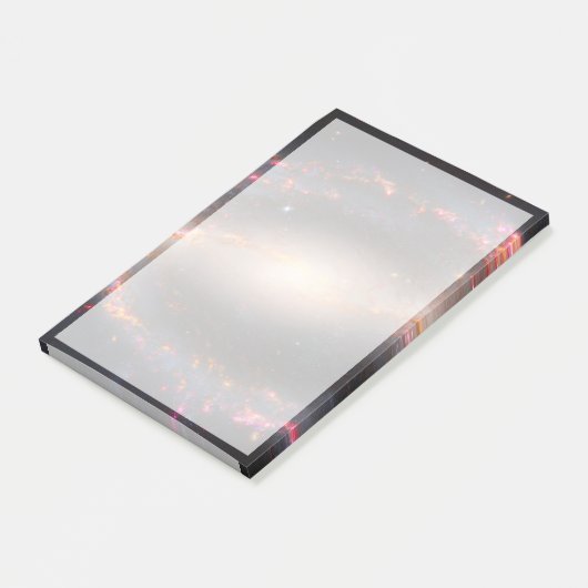 Spiral Galaxy Ngc 1300. Post-it Klebezettel (angewinkelt)