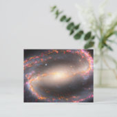 Spiral Galaxy Ngc 1300. Postkarte (Stehend Vorderseite)