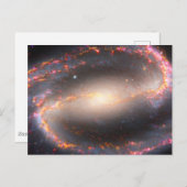 Spiral Galaxy Ngc 1300. Postkarte (Vorne/Hinten)
