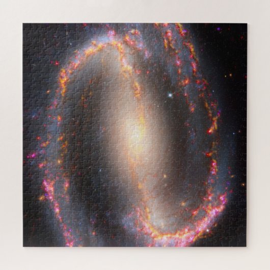 Spiral Galaxy Ngc 1300. Puzzle (Horizontal)