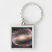 Spiral Galaxy Ngc 1300. Schlüsselanhänger (Vorne)