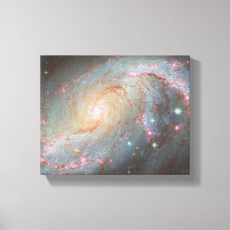Spiral Galaxy NGC 1672 Leinwanddruck