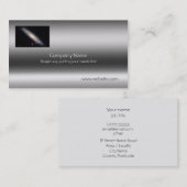 Spiral Galaxy - NGC 253 Vorlage für metallisches A Visitenkarte (Vorne/Hinten)