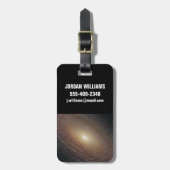 Spiral Galaxy Ngc 2841 Gepäckanhänger (Vorderseite vertikal)