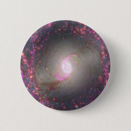 Spiral Galaxy Ngc 3351. Button (Vorderseite)
