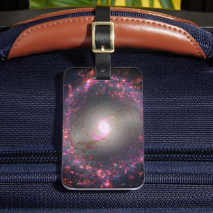 Spiral Galaxy Ngc 3351. Gepäckanhänger