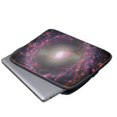 Spiral Galaxy Ngc 3351. Laptopschutzhülle (Vorne Knopf)