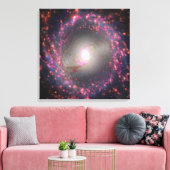 Spiral Galaxy Ngc 3351. Leinwanddruck (Insitu (Wohnzimmer))