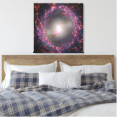 Spiral Galaxy Ngc 3351. Leinwanddruck (Insitu (Schlafzimmer))