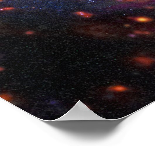 Spiral Galaxy Ngc 3351. Poster (Ecke)