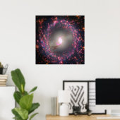 Spiral Galaxy Ngc 3351. Poster (Heimbüro)