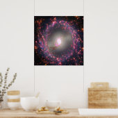Spiral Galaxy Ngc 3351. Poster (Küche)