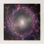 Spiral Galaxy Ngc 3351. Puzzle (Vertikal)