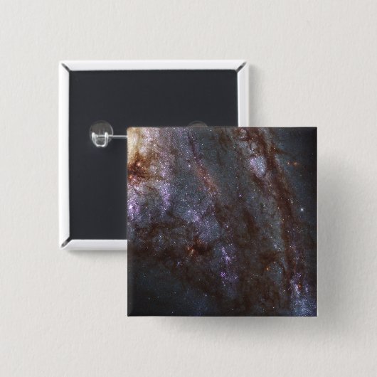 Spiral Galaxy Ngc 3627. Button (Vorne & Hinten)