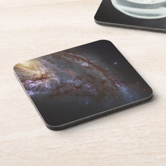 Spiral Galaxy Ngc 3627. Getränkeuntersetzer (Linke Seite)