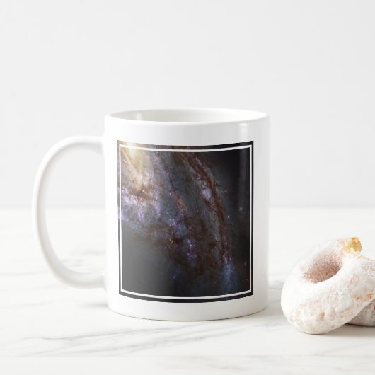 Spiral Galaxy Ngc 3627. Kaffeetasse (Mit Donut)