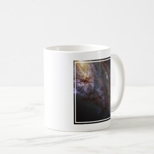 Spiral Galaxy Ngc 3627. Kaffeetasse (VorderseiteRechts)