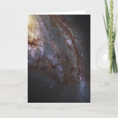 Spiral Galaxy Ngc 3627. Karte (Vorderseite)