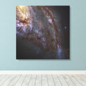 Spiral Galaxy Ngc 3627. Leinwanddruck (Insitu (Holzboden))