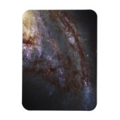 Spiral Galaxy Ngc 3627. Magnet (Vertikal)