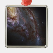 Spiral Galaxy Ngc 3627. Ornament Aus Metall (Vorne)