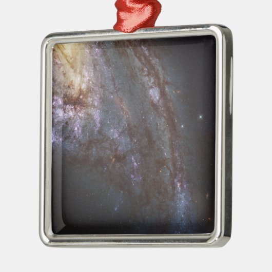 Spiral Galaxy Ngc 3627. Ornament Aus Metall (Links)