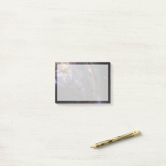 Spiral Galaxy Ngc 3627. Post-it Klebezettel (Auf Schreibtisch)