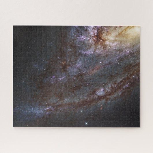 Spiral Galaxy Ngc 3627. Puzzle (Horizontal)