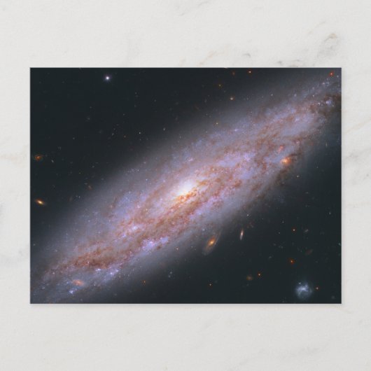 Spiral Galaxy Ngc 3972. Postkarte (Vorderseite)