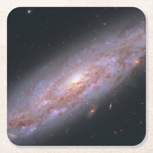 Spiral Galaxy Ngc 3972. Rechteckiger Pappuntersetzer (Vorderseite)